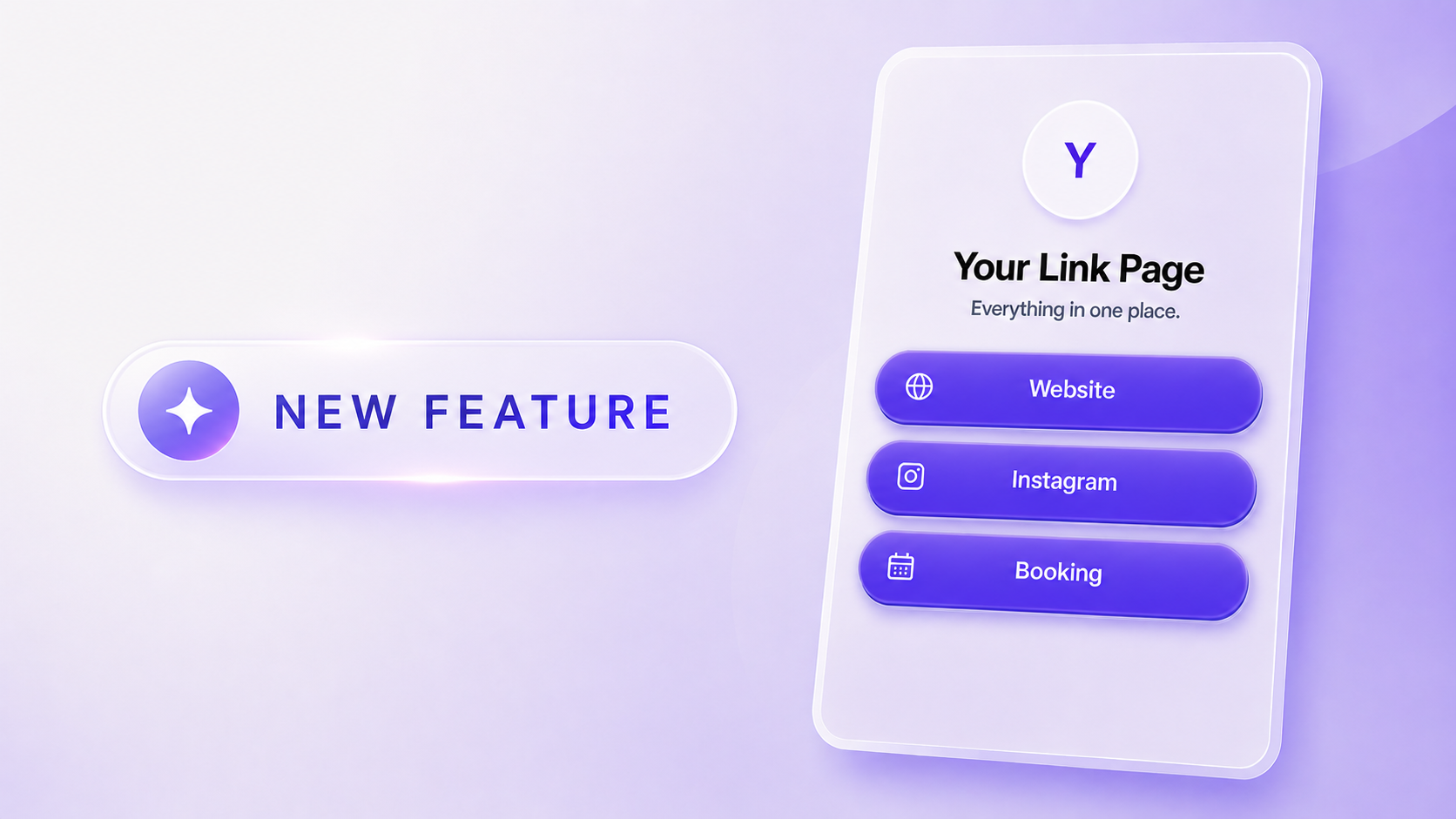 Preview of the new Link Page feature